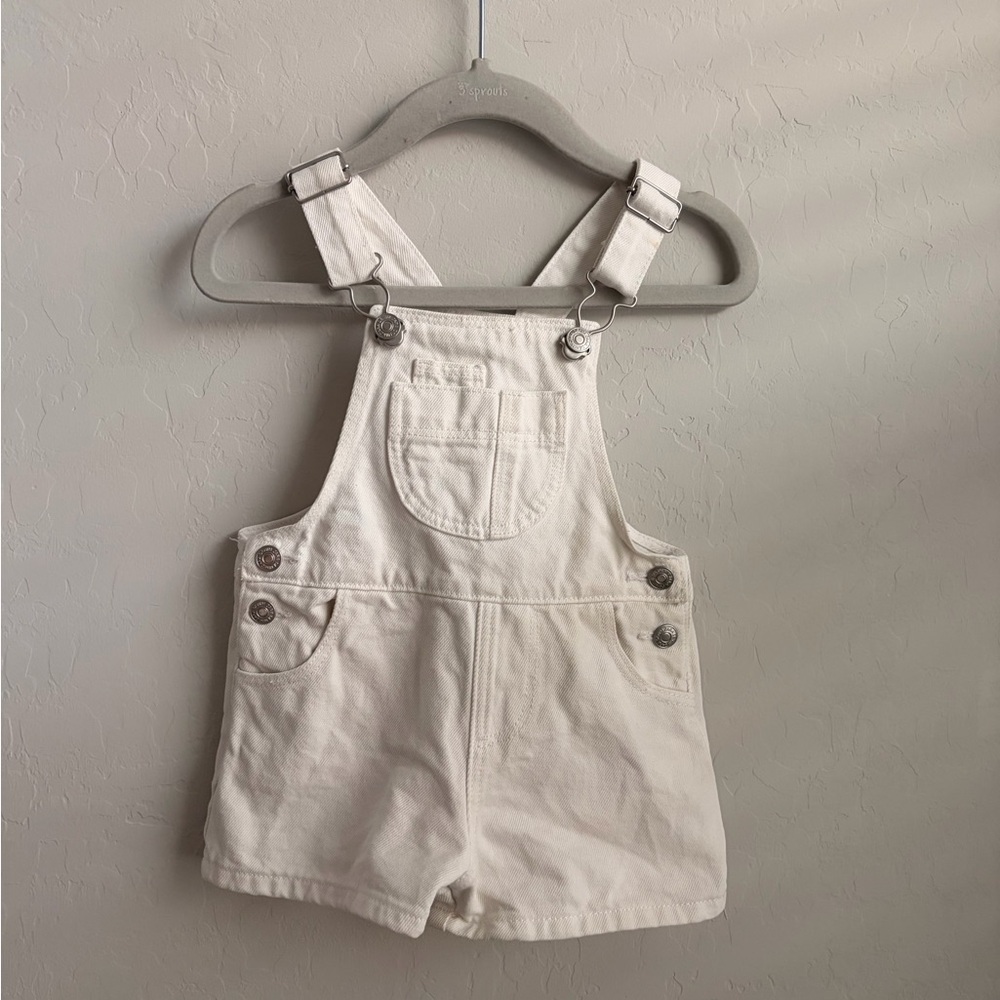 Zara short overalls 9-12 m